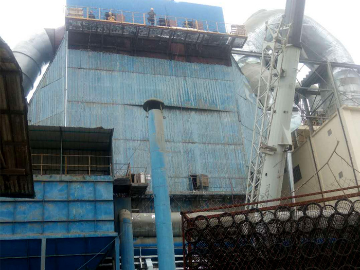 河北清達環保靜電除塵器維修改造現場
